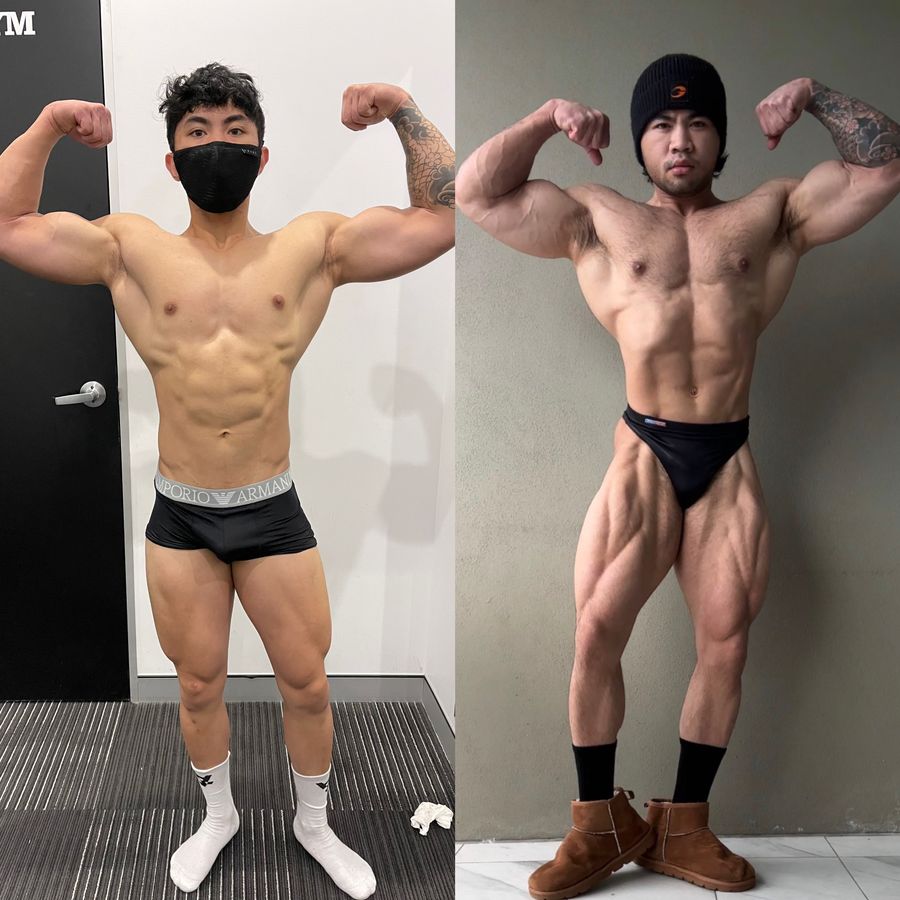 Chris before and after transformation