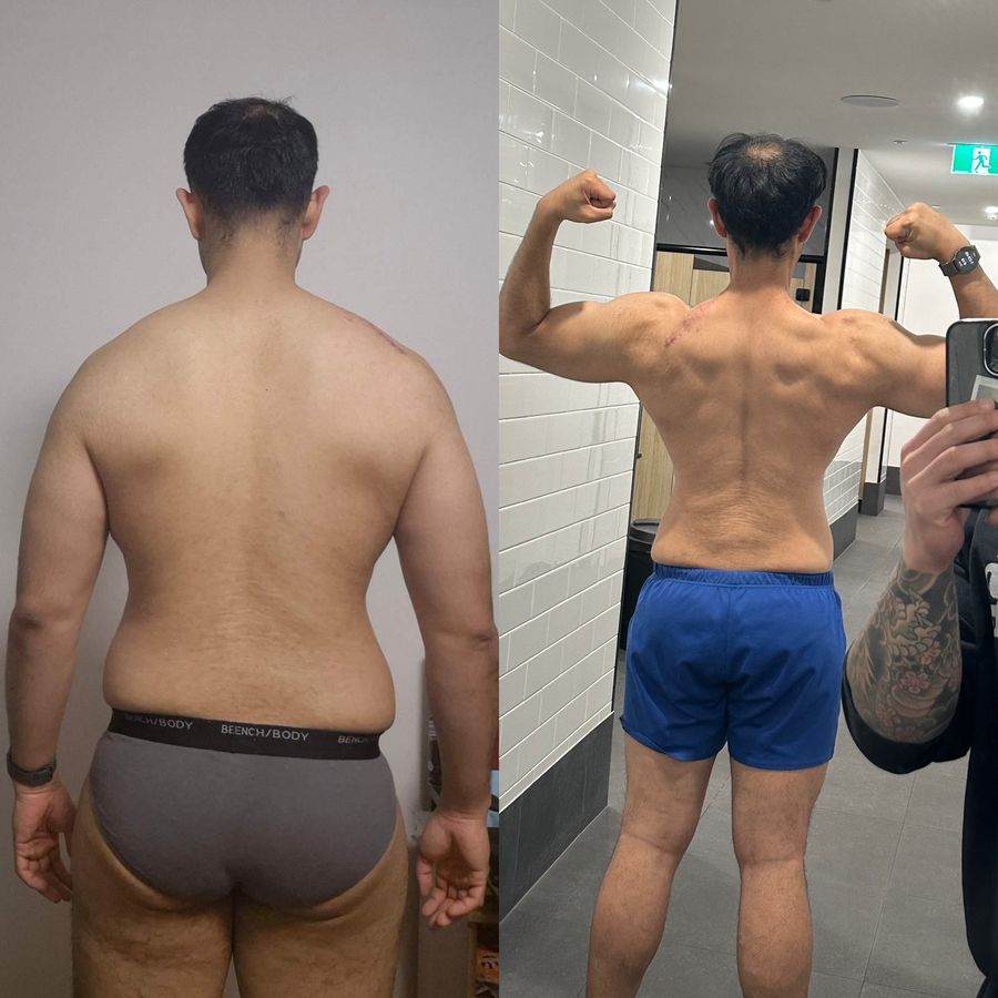Lawrence before and after transformation